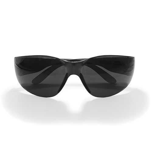 JORESTECH Eyewear Protective Safety Glasses, Polycarbonate Impact Resistant Lens Pack of 12 (Smoke) - Image 4