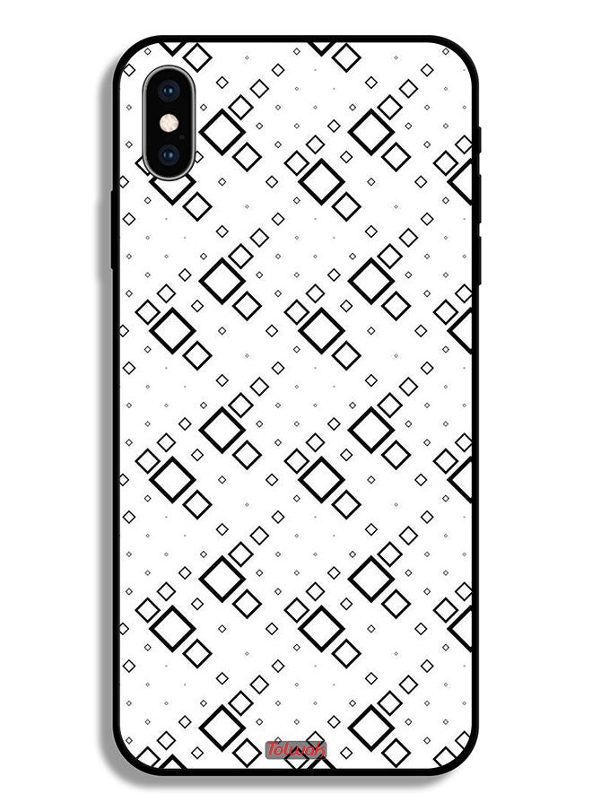 Tolwak - Apple iPhone XS Max Protective Case Square Abstract Digital Art - Image 1