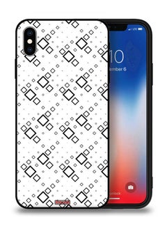 Apple iPhone XS Max Protective Case Square Abstract Digital Art