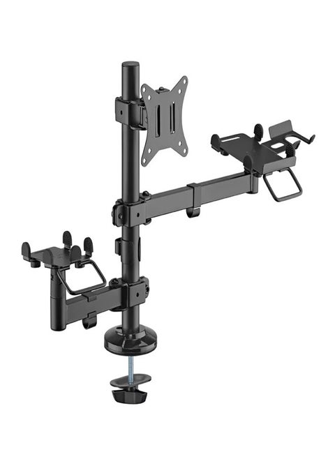 SHMM 02S POS Mounting Stand for Most 17"–32" Screens, VESA 100x100, Max Load Capacity 9kg