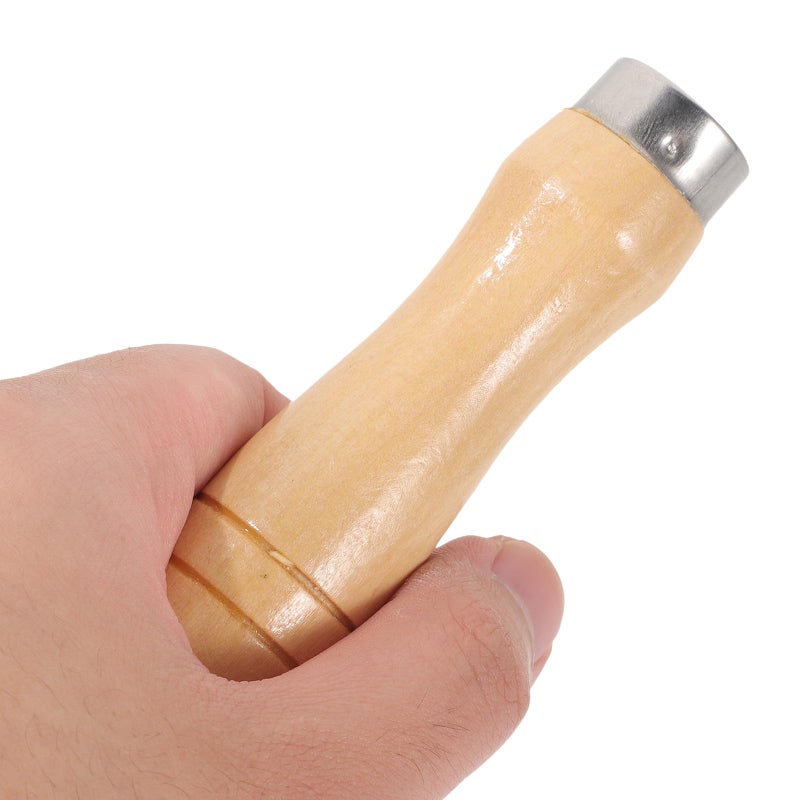 4pcs Wooden File Handle Replacement Grip with 8.9mm Large Hole for Rasp Cutter Workshop Carpentry - Image 5