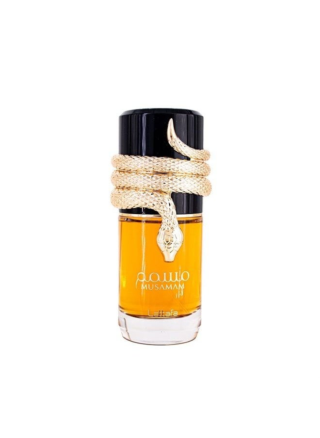 Lattafa Perfumes Musamam for Unisex Eau de Parfum Spray, 3.4 Ounce  - Image 1