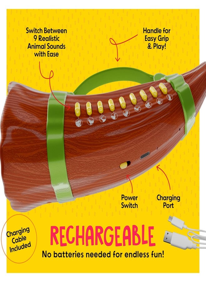 Mini Explorer مناداة الحيوانات ميني إكسبلورر للأطفال قابلة للشحن - هدايا ألعاب خارجية للأطفال - ألعاب خارجية للأولاد من عمر 3 4 5 6 7 سنوات - لعبة للأولاد بعمر 4 سنوات - هدية لصبي بعمر 3 سنوات 3-5، 4-6، 5-7 - هدايا عيد الميلاد - Image 5