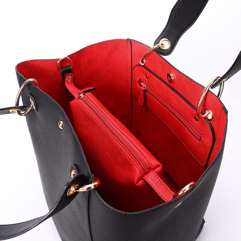 sqlp Large Work Tote Bag for Women Designer Purses and Handbags Big Bucket bags Ladies Travel Crossbody Purse - Image 4