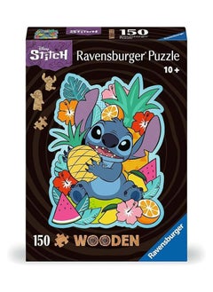 Ravensburger Disney Wooden Stitch Puzzle, Wooden Puzzle, Gift For Adults And Children 10+ Years, 15 Figures, 150 Pieces, 20x25cm  - Image 1