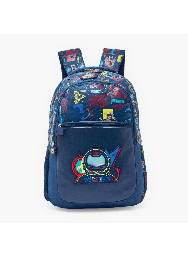 لايف ستايل Backpack-17 Inch-Astronaut-3 Cmprt (600D/Pvc) Navy \ 43X30X13