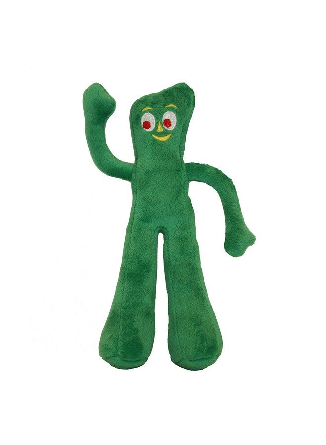 Multipet Gumby Plush Filled Dog Toy, Green, 9 Inch (Pack Of 1) - Image 1