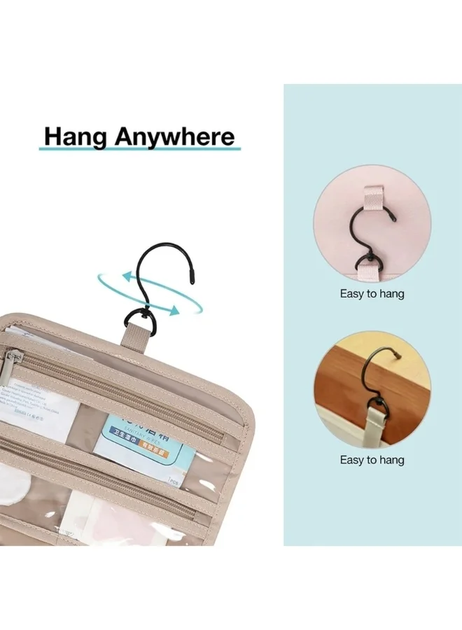 باج سمارت BAGSMART Light Blue The Space Saver Pro Bonchemin Hanging Toiletry Bag