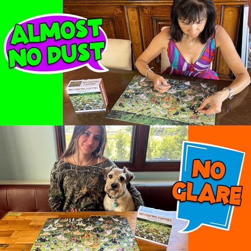 Funwares Original 101 Puppies Puzzle 500Piece Hilarious Dog Jigsaw Funny Gift for Dog Lovers White Elephant and Pet Lovers with a Sense of Humor - Image 5