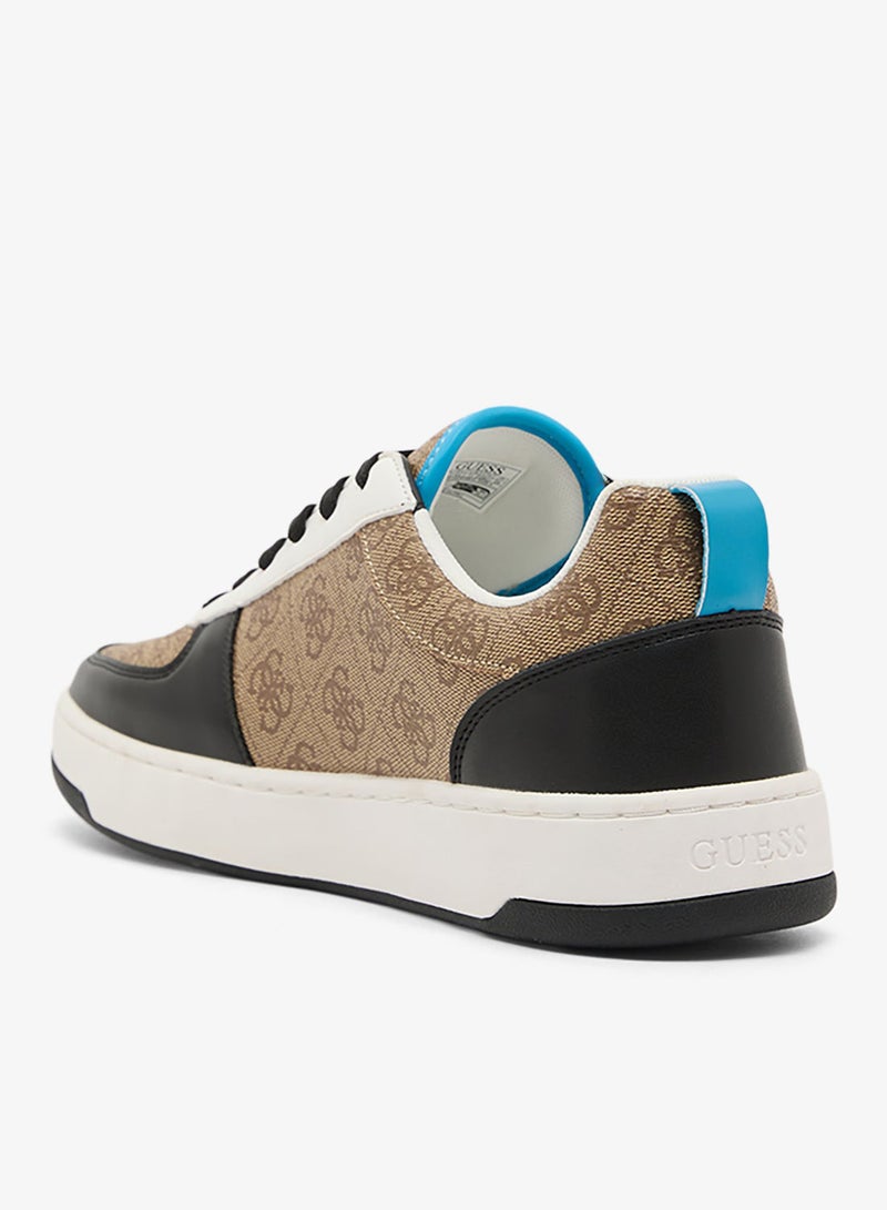 GUESS Lace Up Low Top Sneakers - Image 2