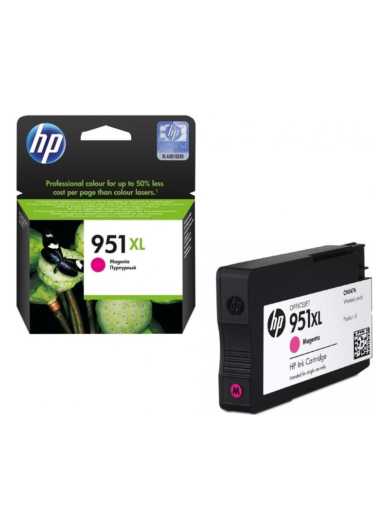 HP 951XL High Yield Magenta Original Ink Cartridge Magenta
