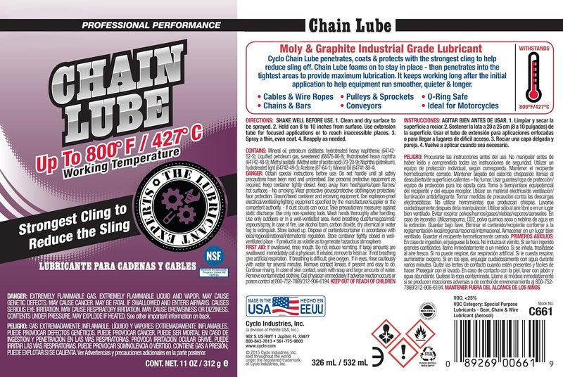 Cyclo - Chain & Cable Lube - Image 1