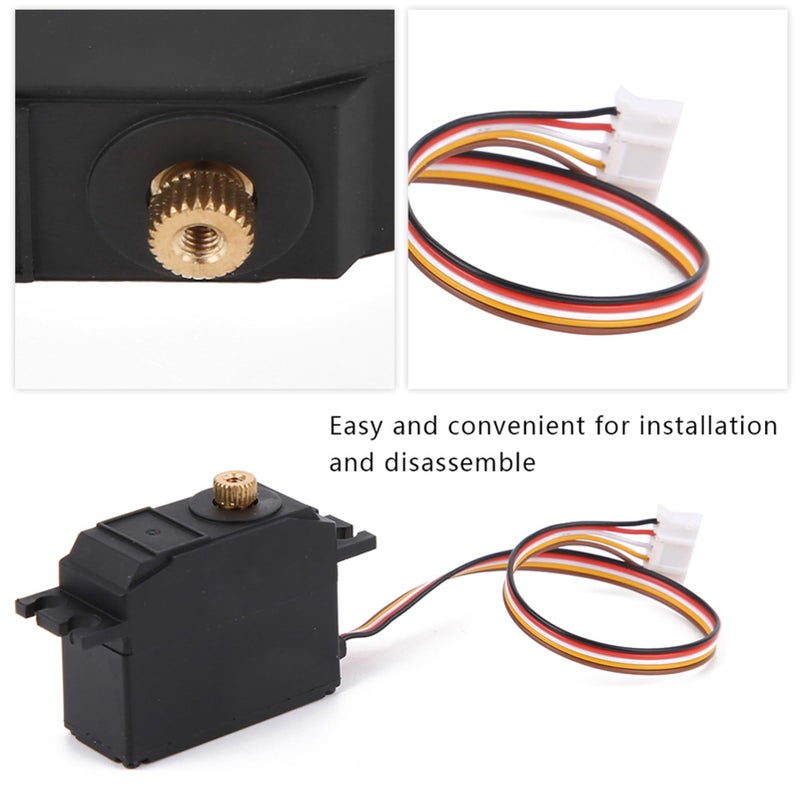 ديلوي DILWE RC CAR Servo معدات بلاستيكية متينة لصالح WLTOYS 12428/12427 1/12 RC CAR UPGRADE PARCES - Image 4