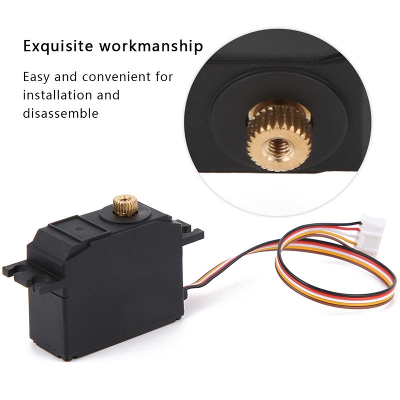 ديلوي DILWE RC CAR Servo معدات بلاستيكية متينة لصالح WLTOYS 12428/12427 1/12 RC CAR UPGRADE PARCES - Image 2