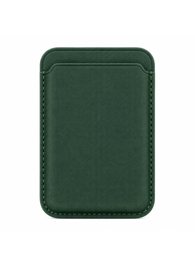 KeyAmor Magsafe Wallet Compatible with iPhone 16 & iPhone 15 Pro Max MagSafe Secure Credit Card Holder Vegan Leather Magnetic Card Wallet Holder Apple iPhone 16,15,14,13,12 Compatible with gift box - Image 1