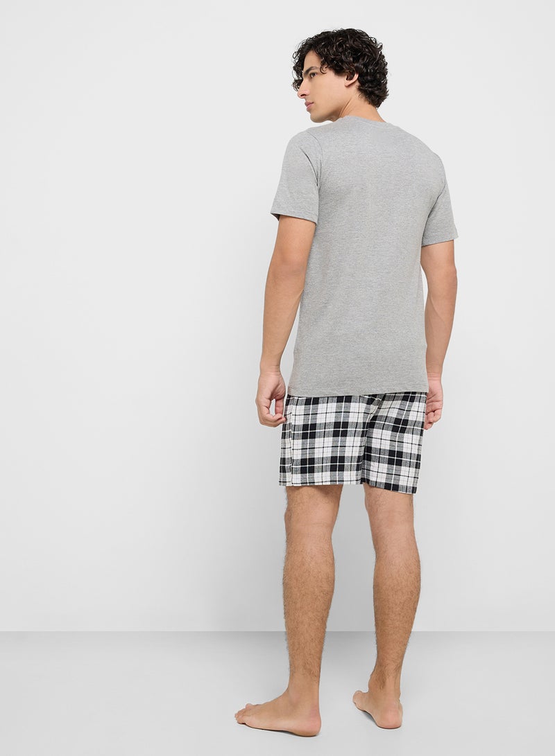 Seventy Five Nightwear T-Shirt & Shorts Sets  - Image 2