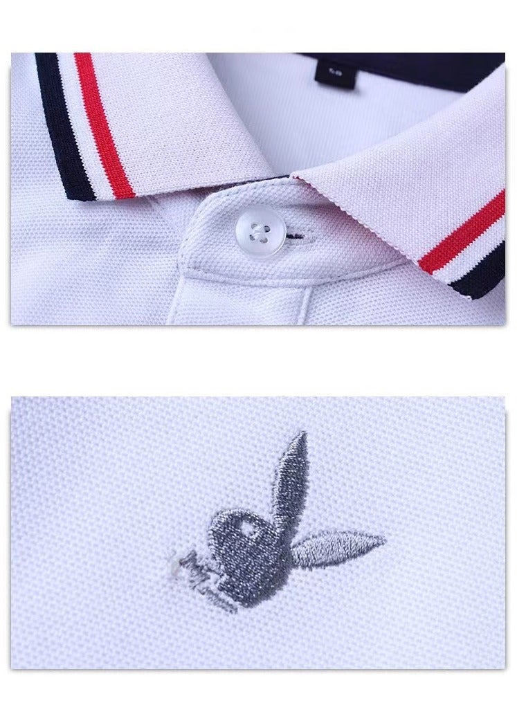 PLAYBOY Fashion Men's Slim Fitting Polo Shirt  - Image 2