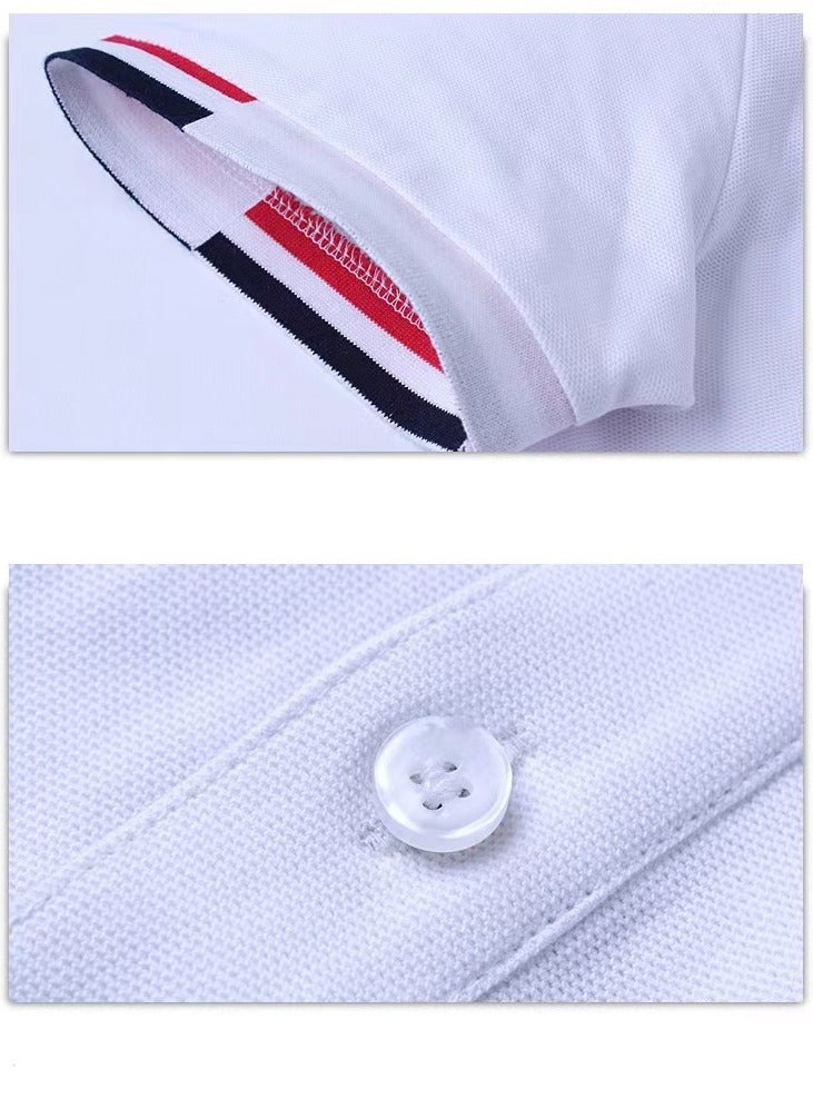 PLAYBOY Fashion Men's Slim Fitting Polo Shirt  - Image 3