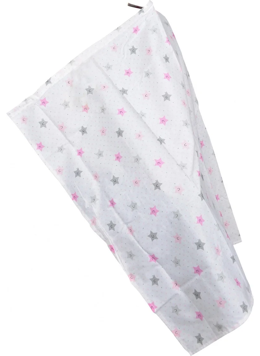 Sema Bebe Sema Baby Multi-Purpose Nursing Cover - Pink Star
