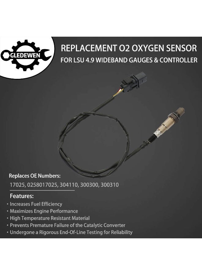 Gledewen Lsu 4.9 Lambda Wideband O2 Oxygen Sensor  - Image 4