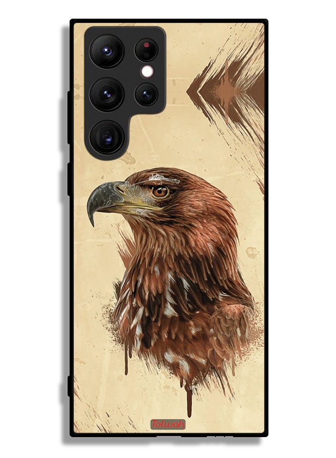 Tolwak Samsung Galaxy S22 Ultra 5G Protective Case Cover Best Falcon Wallpaper - Image 3