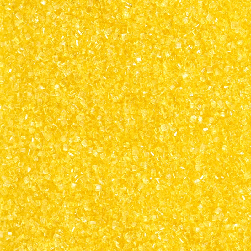 DecoPac Sanding Sugar Yellow Edible Sugar Sprinkles Edible Sanding Sugar in Handheld Container Sugar Sprinkle Mix For Celebration Cakes Cupcakes Cookies 33oz Yellow - Image 2