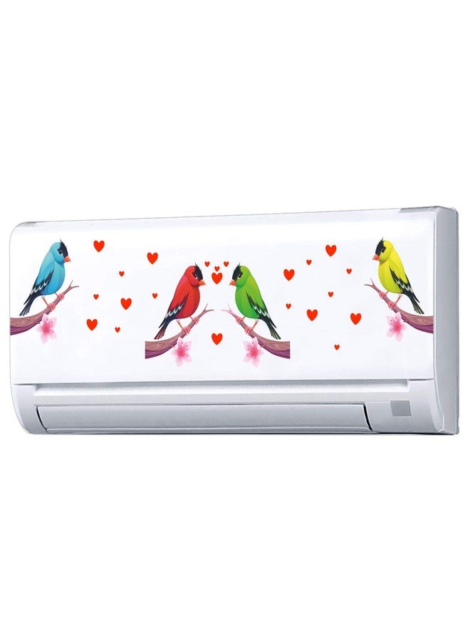 Decopix 'ac Sticker Fridge Sticker Wall Sticker Split Ac Stickers Air Conditioner Sticker - Standard Size (Fit for All Models/Sizes/Brands) (Vinyl, Multicolor)' - SM6049 - Image 1