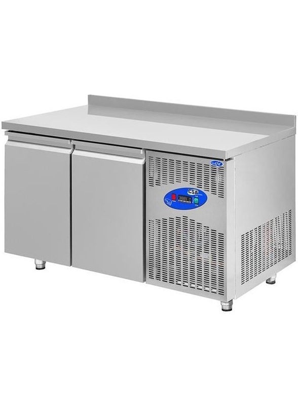 CSA Inox Karacasan Industrial 251 Lt Two Door 600 Counter Type Deep Freezer + Deep Freezer 