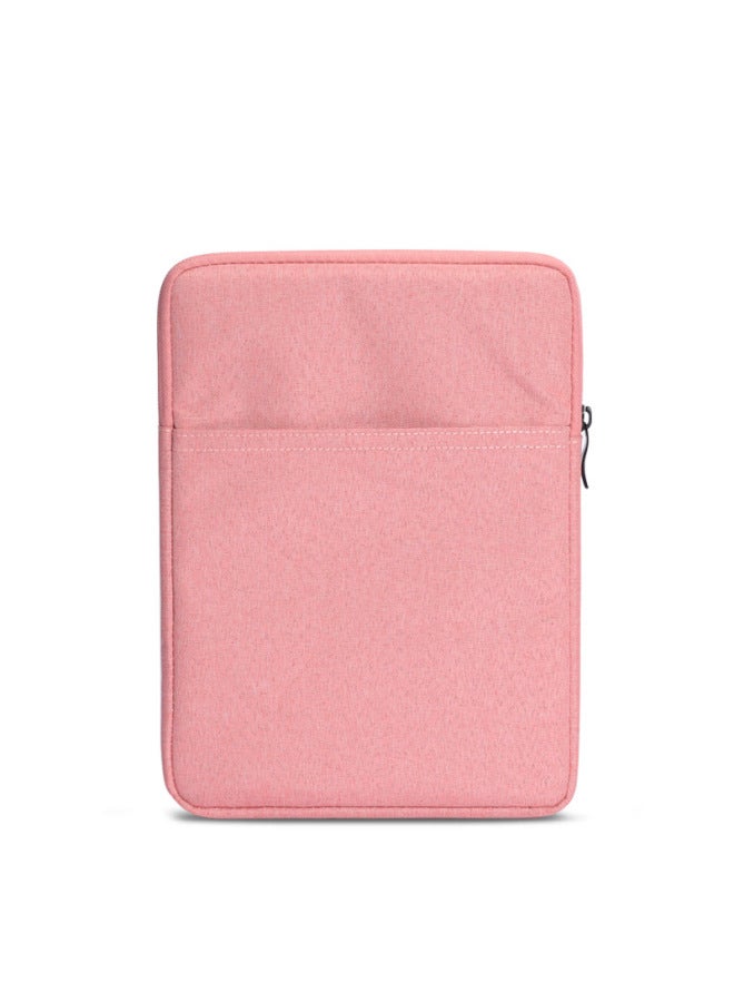 Suitable For Ipad Apple Mini5 Protective Sleeve 1234 Liner Bag 10.5air2 Generation 10.2 Pro9.7 Cloth 11 Inch-Color:Pink-Applicable Model:8 Inch (suitable For Mini1/2/3/4/5) - Image 1