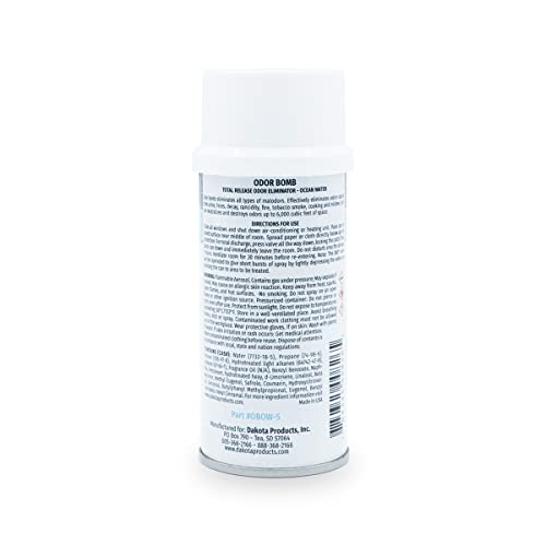Dakota Odor Bomb Car Odor Eliminator - Ocean Water - Image 2