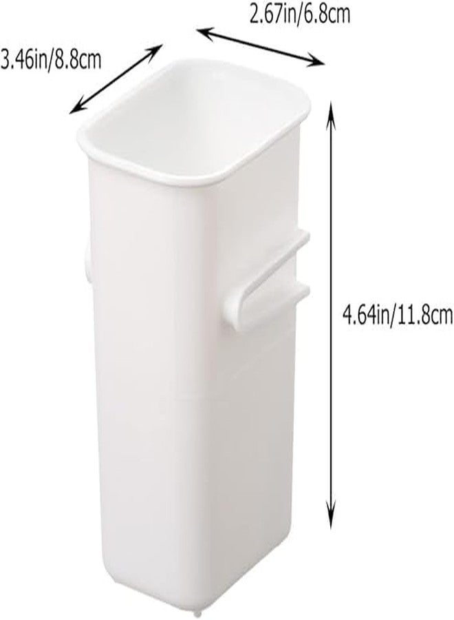 CLIXERA Plastic Storage Containers with Detachable Bins, Fridge Organizer for Vegetables, Fruits, Butter, Sauces, Stationery, White | Set of 3 Pcs - Image 5