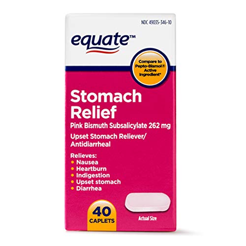Equate Stomach Relief Caplets 40ct - Image 2