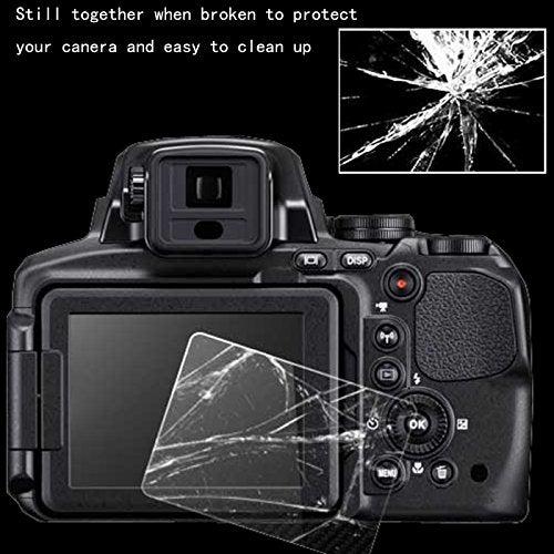 debous Glass Screen Protector Compatible for Canon Powershot sx740 hs sx730 hs, Clear Tempered Glass Hard Protective Shield Film Cover (3pack) - Image 4
