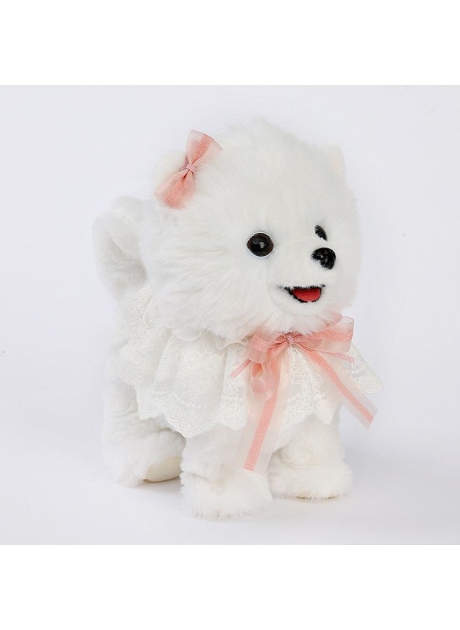 Children's Pet Simulation Dog Doll Plush Electric Toy Sound-making Doll Walking Can Call Electric Doll-Color:4#Teddy-Specifications:Rechargeable Battery Suit  - Image 3