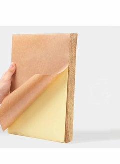 Y&D A4 Self Adhesive Kraft Paper Matte Label Stickers Papers for Writing, Inkjet Printer and Laser 80gsm Handcraft Making 50 Sheets  - Image 1