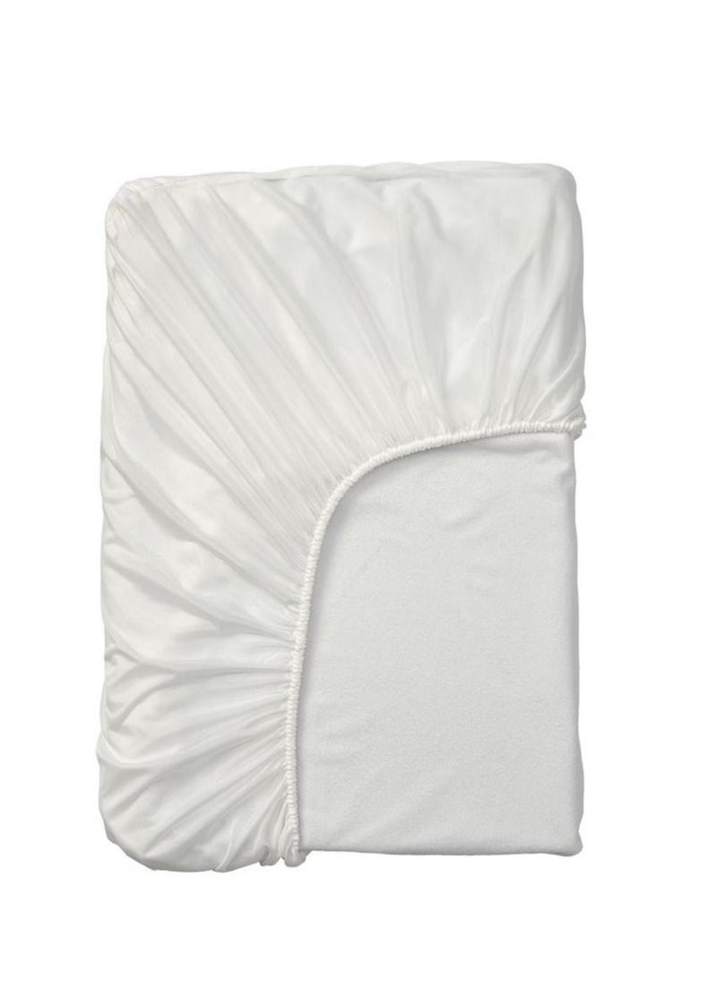 Generic Waterproof Mattress Protector White 90 x 200 cm  - Image 1