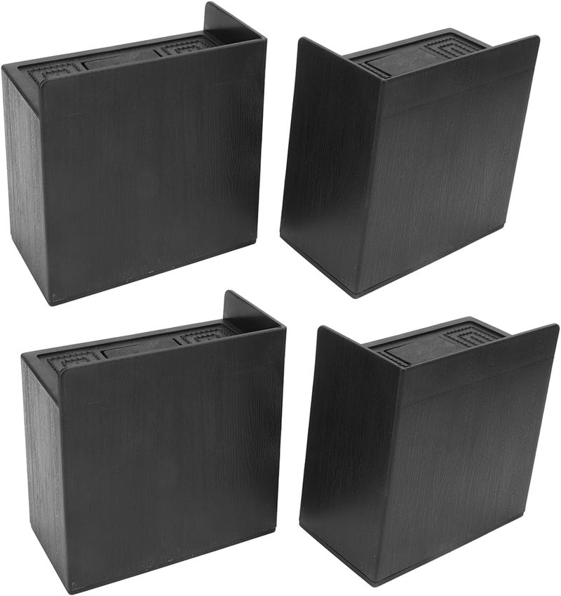 Non Slip Anti Vibration Pads Durable Bed Risers for Furniture Sofa 4 PCS for More Storage Space - Image 3