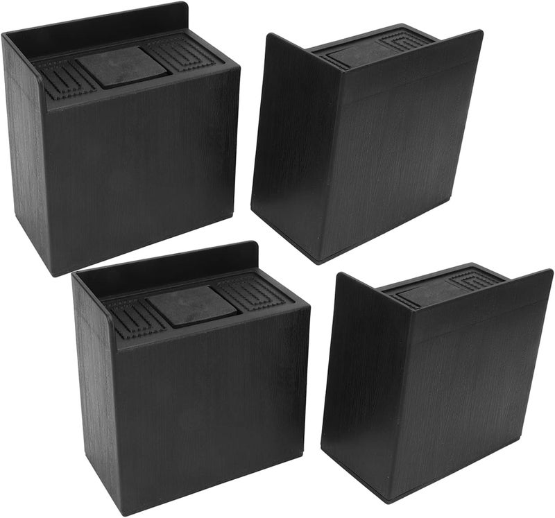 Non Slip Anti Vibration Pads Durable Bed Risers for Furniture Sofa 4 PCS for More Storage Space - Image 5
