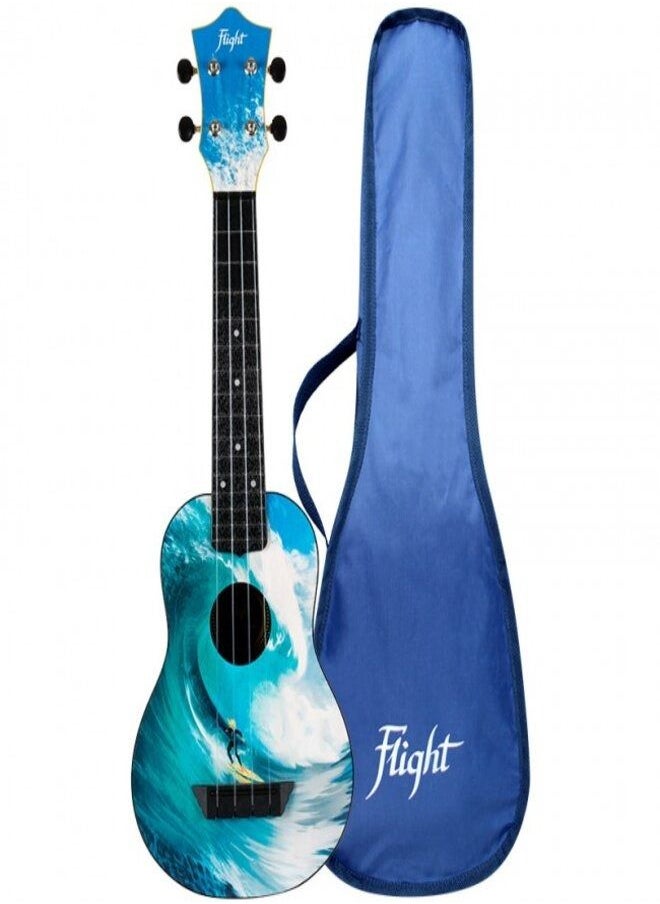 FLIGHT TUS25SURF - TRAVEL SOPRANO UKULELE 