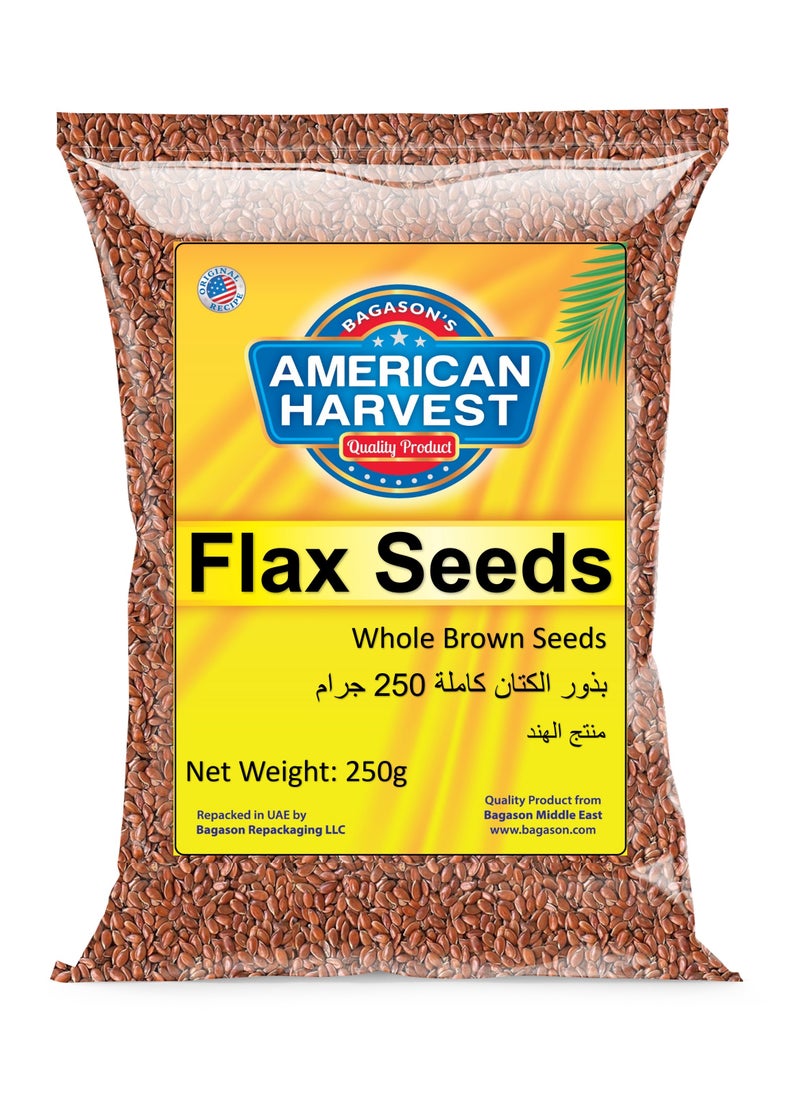 American Harvest Flax Seeds 250g  - Image 1