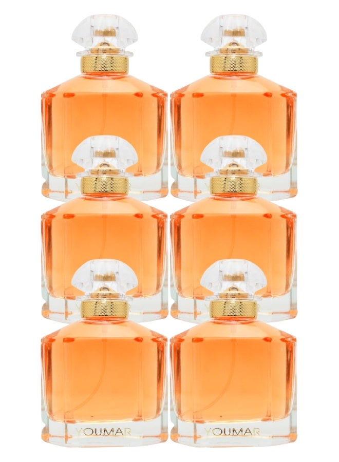 يومار 6 قطع عطر يومار رقم 070102 100مل - Image 2