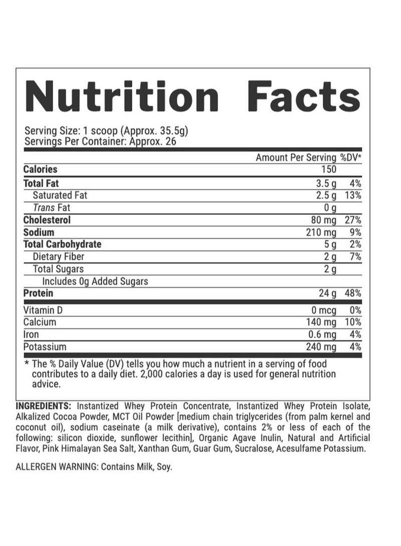Nutrex Research Whey Protein 2lb Chocolate - Image 2