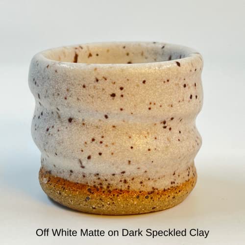 Penguin Pottery - Matte Series - Off White Matte. Mid Fire Glaze for Clay, Pottery Glaze, Cone 5 and Cone 6 - Ceramic Glaze for Pottery (1 Pint | 16 oz | 473 ml) - Image 3
