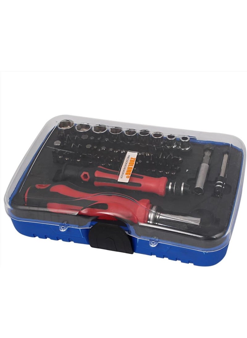 GGOOT 66 in 1 Screwdriver Driver Hardware Tool Kit Set for Gadgets PC Laptop (770bb8b4c0c52dcf6bd6bb250561891e) - Image 3