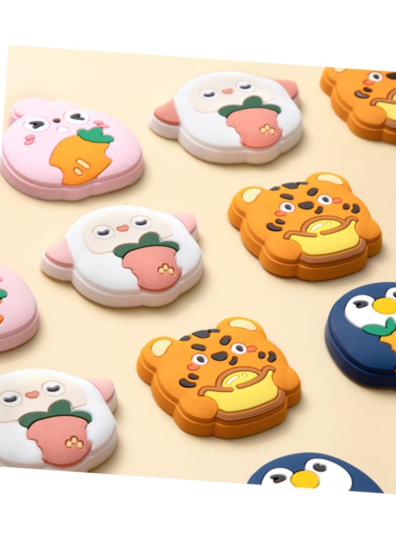 Silicone Door Wall Protector Set of 12 - Anti-Collision Bumpers for Furniture and Knobs - Image 3