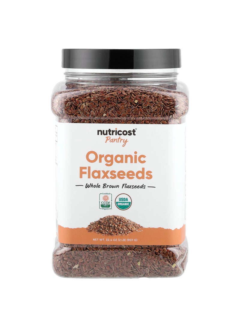 Pantry, Organic Flaxseeds, 32.4 oz (907 g)