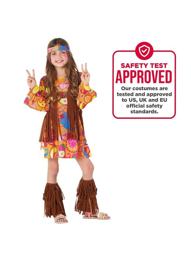 MORPH Girls Hippie Costume 70S Outfits For Kids Kids Hippie Costume Girls Girls 70S Costume Kids 70S Costumes For Kids Girls Kids 70S Outfits For Girls - Image 5