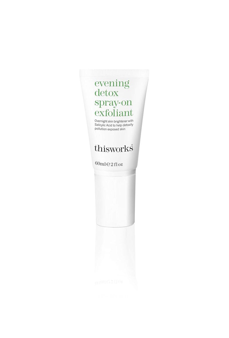 thisworks evening detox sprayon exfoliant Skin Brightener 60ml  2 fl oz