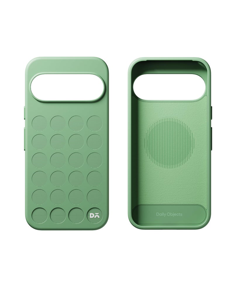DailyObjects Google Pixel 10 Stack Signature Magnetic Case Cover | Compatible with Magnetic | Camera & Body Protection | Scratch Proof | Dual Hybrid Protection | Wireless Charging - Mint Green - Image 3