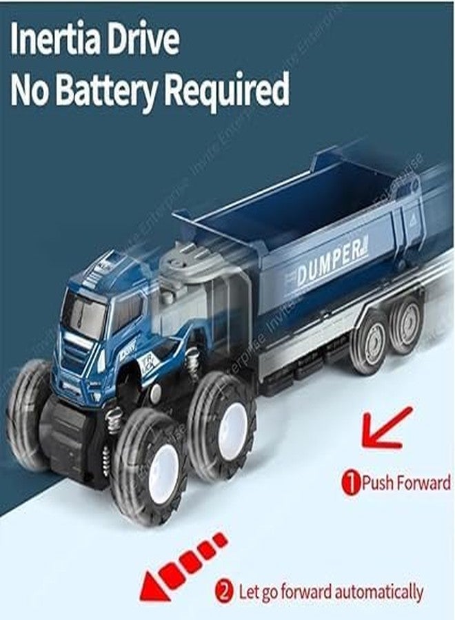 SELLFUN Metal Toys Alloy Diecast Truck Set, Miniature Holiday This diecast Truck Set Makes an Excellent Gift Choice Car Model - Image 3